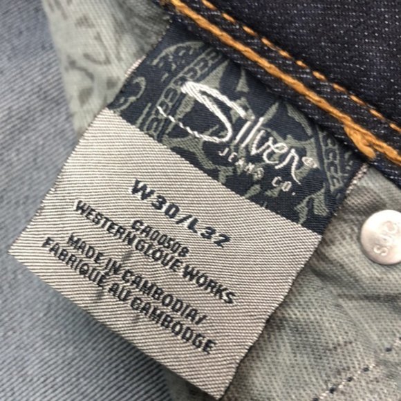 LIKE NEW VINTAGE SILVER SUKI FLARE BOOT JEANS 30x32 ⭐️ - Picture 9 of 16